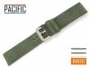 PACIFIC 22 mm pasek skórzany W39A zielony W39A-9GR-22